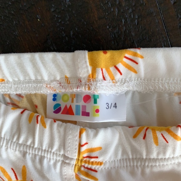 NWT Dot Dot Smile Super Soft Leggings SIZE 3/4 - Picture 5 of 6